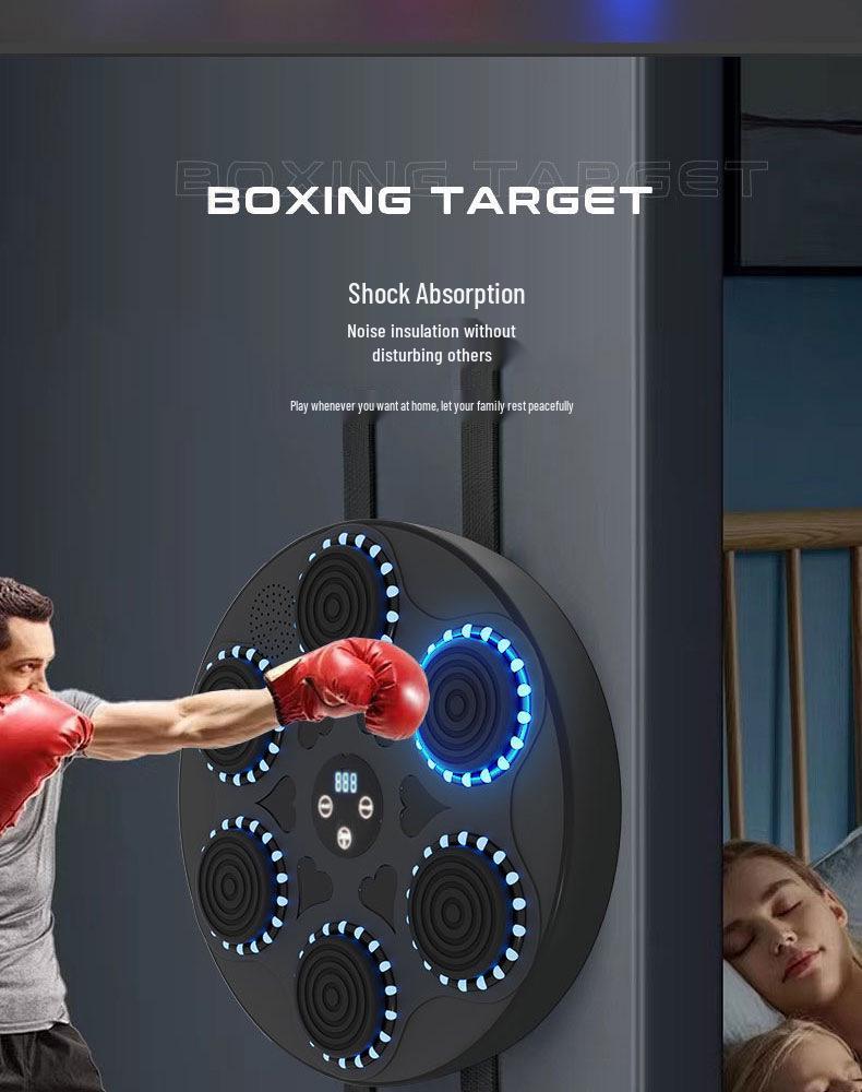 Home Fitness Smart Boxing Wall with Bluetooth Music Trainer