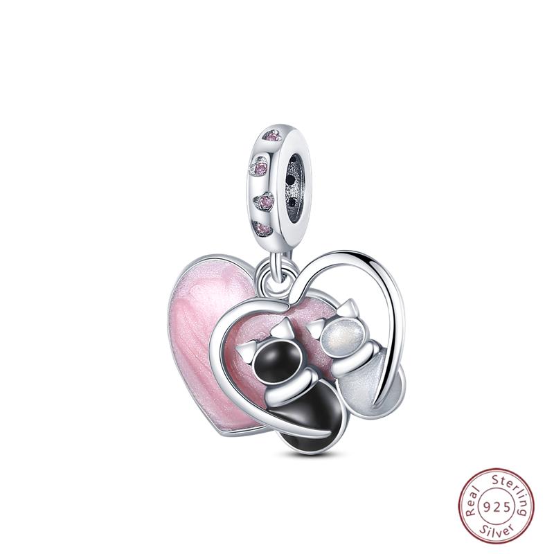 Copper Beaded Pendant Shiny Zirconia Cute Bow Original 3Mm Bracelet Women Fine Jewelry