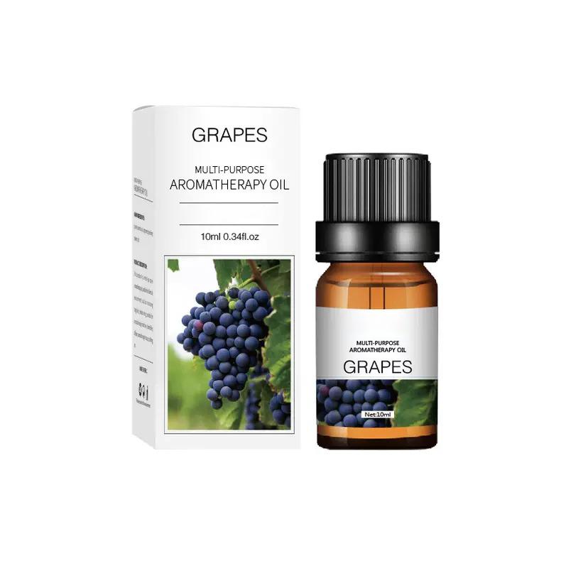 10ml Fragrance Oils Gift Box Fruit Aroma Oil For Humidifier Diffuser Candle Soap Making Air Freshener Oil