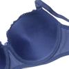 Women's Embroidered Lace Bra Deep V Gathering Bra Adjustable Strap
