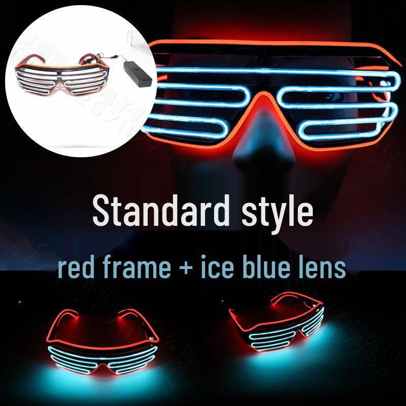 LED Light-Up Party Glasses for Stage Performances and Events