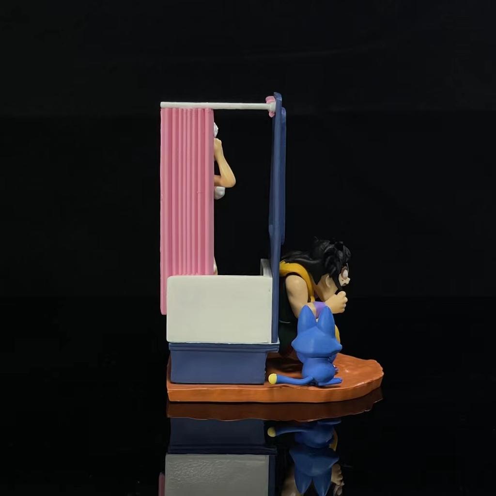 9cm Anime Drogan Boll Z Puar Figure Yamcha Figurine Bulma Pvc Action Figures Statue Collectible Model Toys Gifts