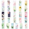 51 Floral Bookmark Stickers: Art-Style Bouquet & Cartoon Graffiti for Journals, Phones, and Notebooks