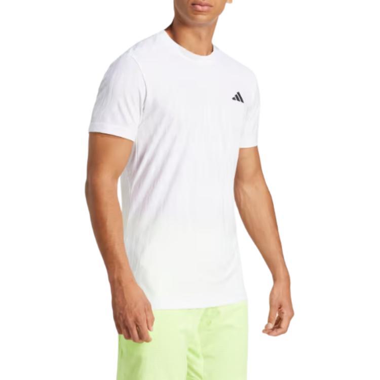 Adidas Free Shipping With AdiClub Tennis Climacool+ Airchill FreeLift Tee JF4386