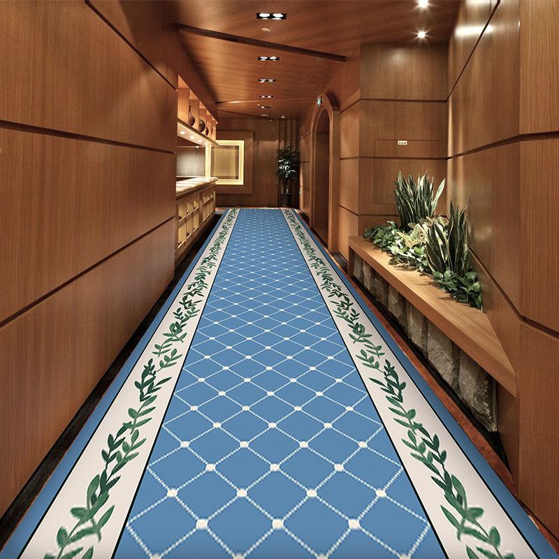 WTEMPO Long Corridor Carpet Stairway Hotel Kitchen Carpe Door Mat Foot Mat Door Mat Entrance Mat