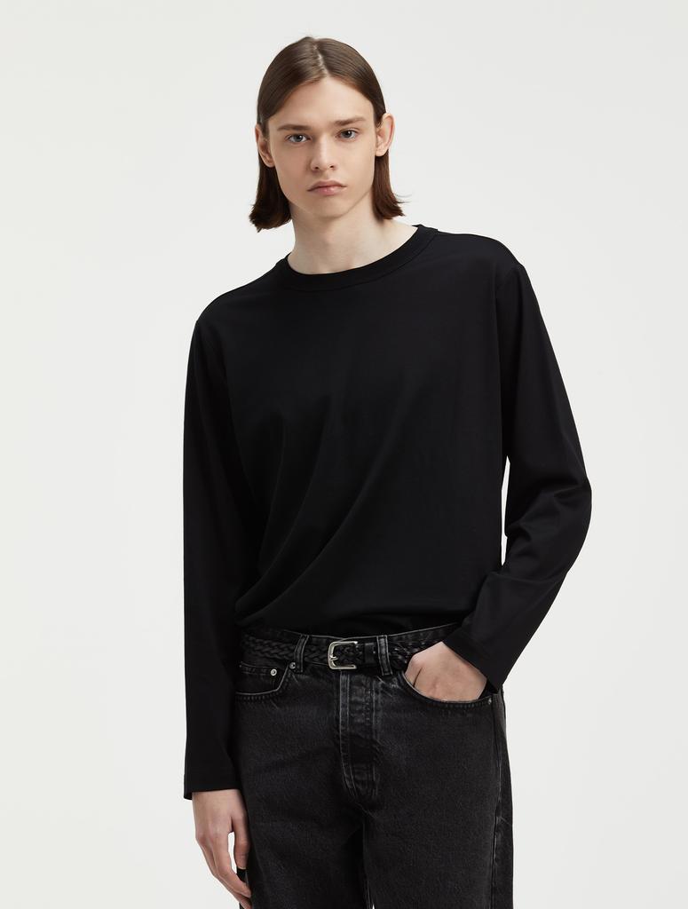 Y Jack M_Rib Binding Classic Fit Long Sleeve T-Shirt (180Gsm) Mjt1912L (A Type)
