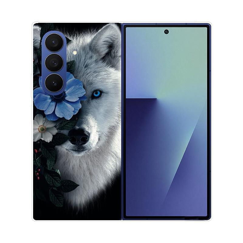 For Samsung Galaxy Z Fold 7 Fold7 Case Luxury Folding Shockproof Protection Funda for Samsung Galaxy Z Fold 7 PC Hard Back Cover
