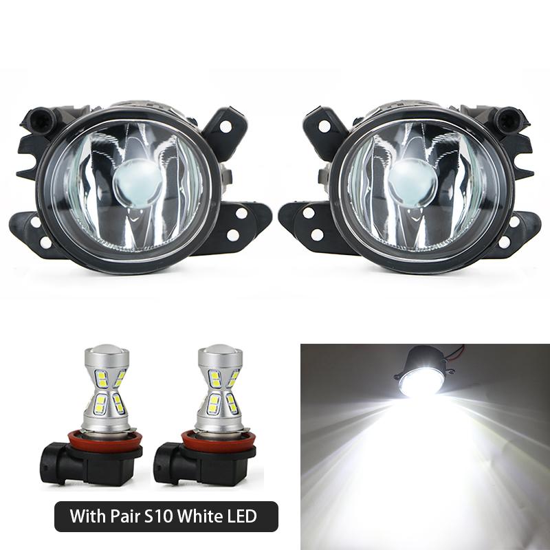 Fog Lamp Assembly For Mercedes Benz C ML GL Class X164 W164 W204 Front Bumper Anti Fog Light 2518200756 2518200856