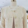 Ab.f.z 2026SS Round Tweed Jacket AZA1ZJ03