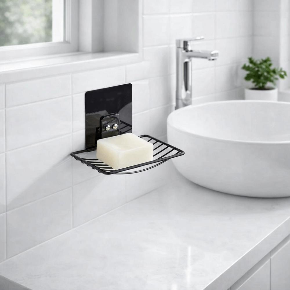 Wall Hanging Stainless Steel Soap Rack Self-Draining Wall Mounted Soap Holder  Household Use