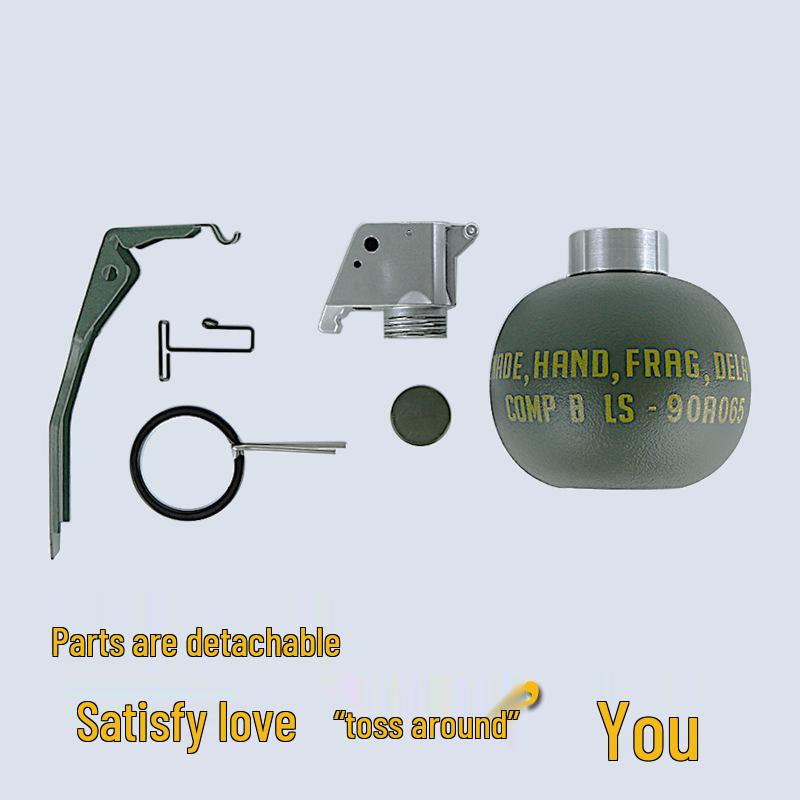M67 Grenade Model - Military Fan CS Tactical Decoration & Film Photography Prop