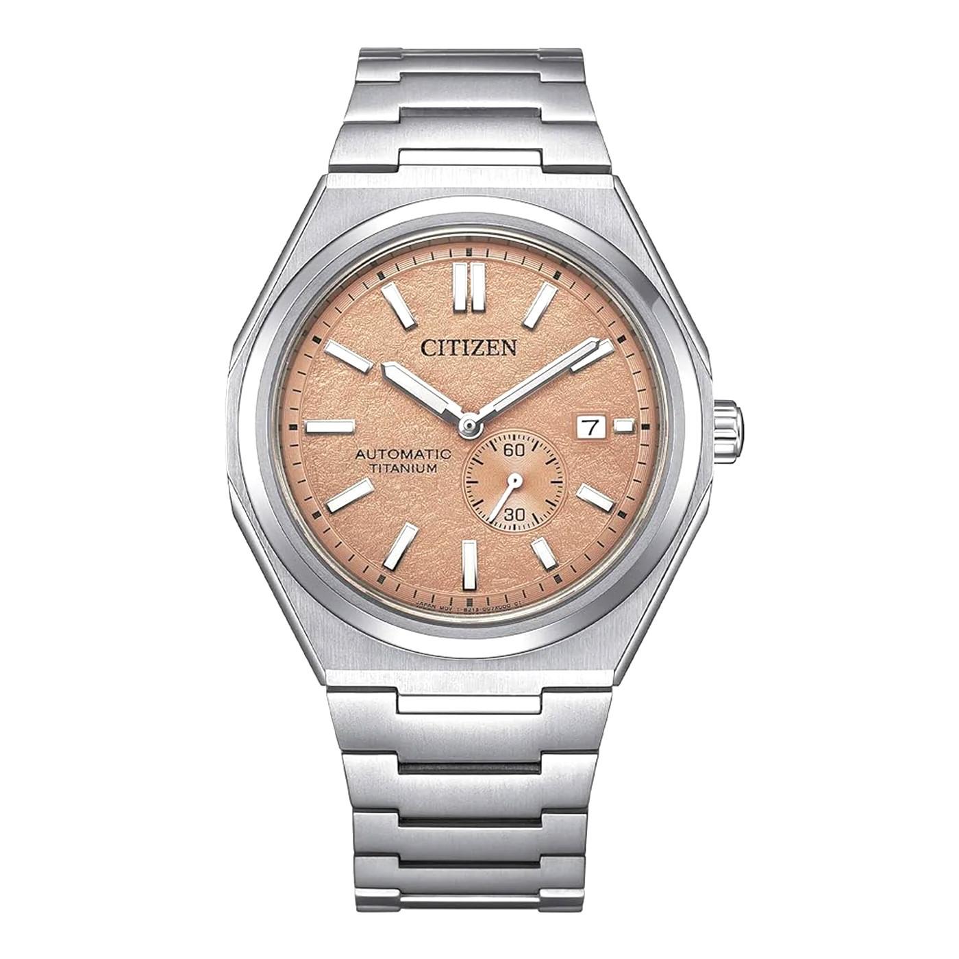 

CITIZEN Zenshin NJ0180-80Z механические супер титановые мужские часы с запасом хода 40 часов