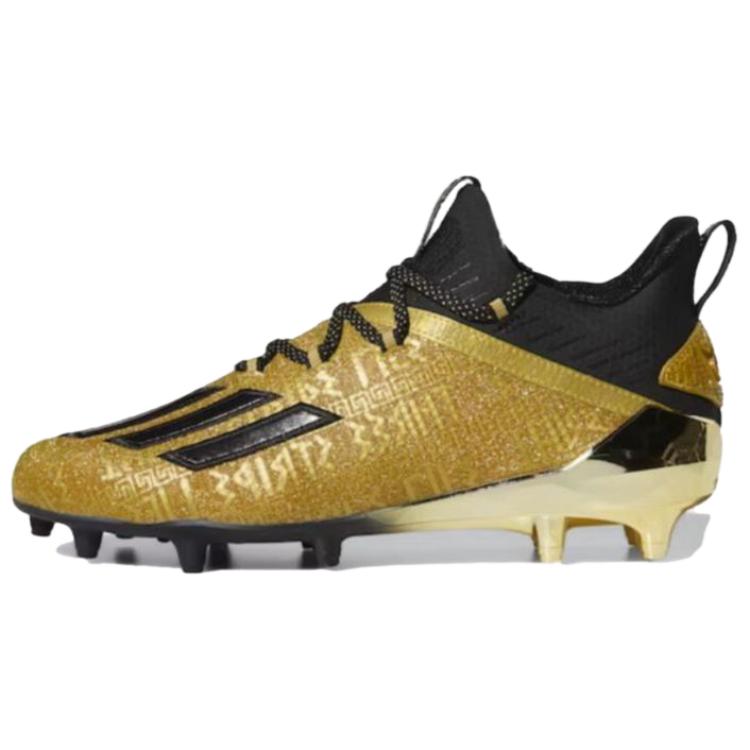 

Adidas Adizero Royalty Three Stripe Life Print Unisex Sneakers Gold Gold-Metallic Core-Black EF8597 47⅓