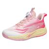 Rotating Button Mandarin Duck Two-Color Basketball Shoes Combat Boots Primary And Secondary School Students Sports Training Shoes Youth Sports Shoes