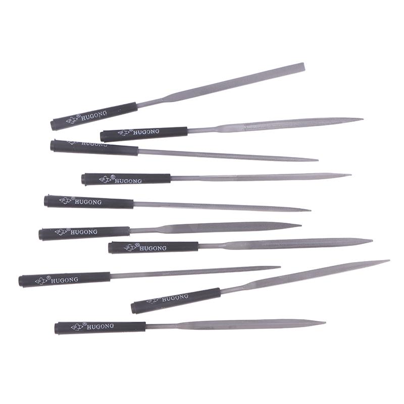 10Pcs/Set Metal Needle File Set Wood Rasp Metal Polishing Hand File Tools Steel Rasp Needl Filing