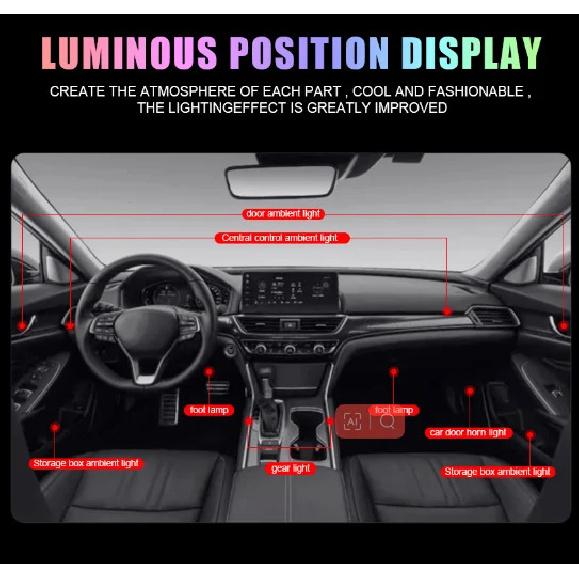 Best Quality Ambient Light Car Kit 26 in 1/24 in 1/18 in 1 Interior Led Lights Symphony Car Led Lamp for 98% Car