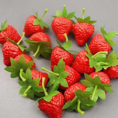 Kunstfruit & Groentendisplay: Nep Aardbeien Decoratie Model