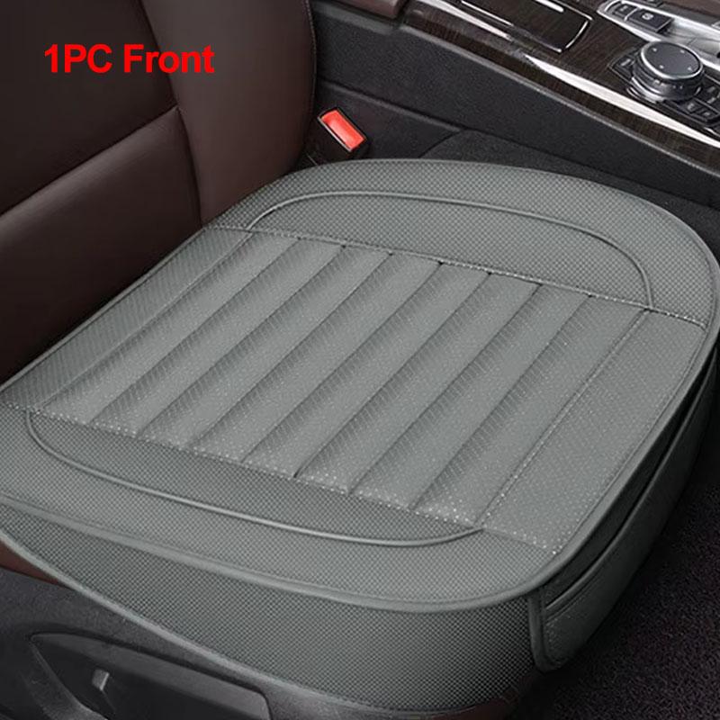 

Чехол на сиденье автомобиля SEAMETAL, подушка, кожаная, универсальная, дышащая, защита сиденья автомобиля 1pc front серый