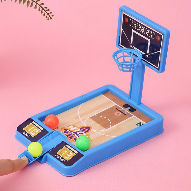 Mini Tabletop Basketball Shooting Toy - Hands-On Interactive Puzzle Game Indoor Outdoor Education Stress Relief Toy For Kids
