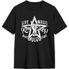 Short Sleeve T-Shirt Rock and Roll T-Shirts for Men and Women Running Shirts Workout Shirt