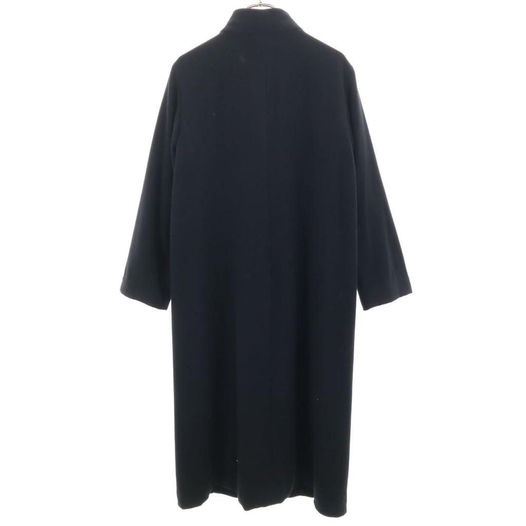Chloe Cashmere Stand Collar Long Coat 40 Black Series Women Used