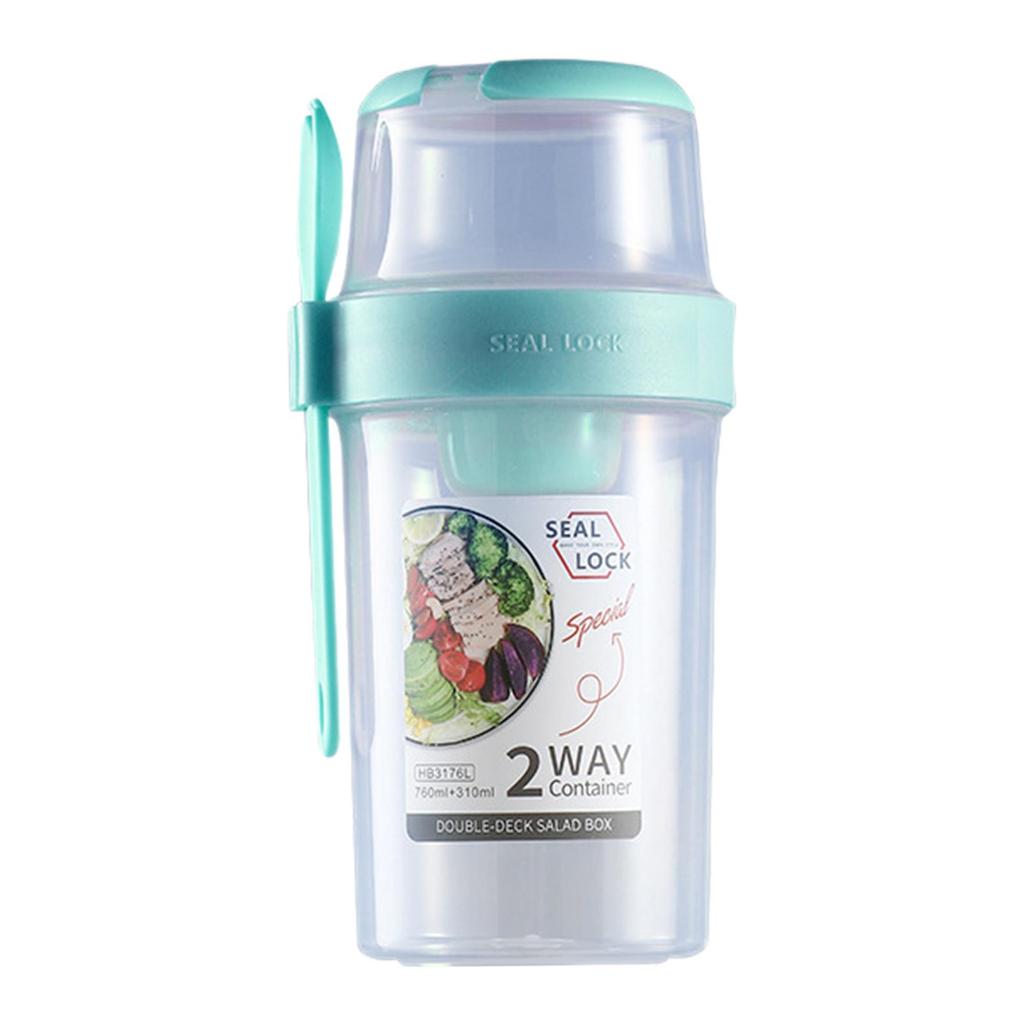 Breakfast Salad Cup Multipurpose Salad Cup Container for Lunch Practical Cereal Cup for Business Work Travel Picnic Dorm