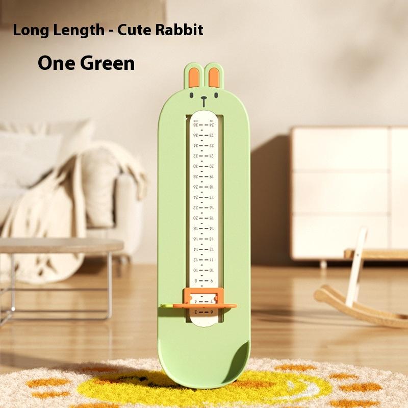 Babyfotlinjal Barn Fotlengde Måleinstrument Barneskokalkulator Småbarn Spedbarnssko Beslag Måleverktøy