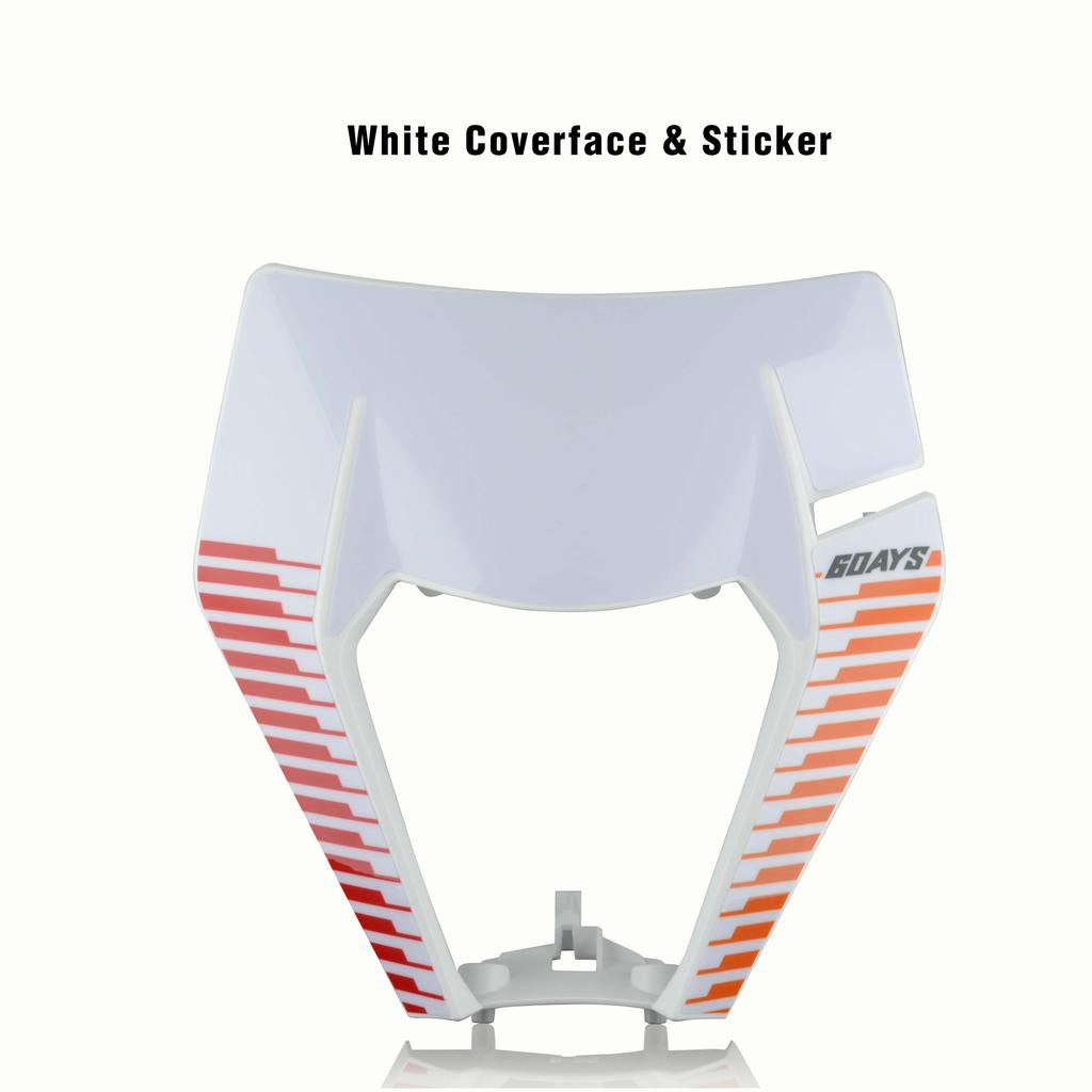 MCHMFG Motorcycle LED Headlight Headlamp Head Light Supermoto Fairing For KTM EXC SXF MX Dirt Bike Enduro LED Headlight