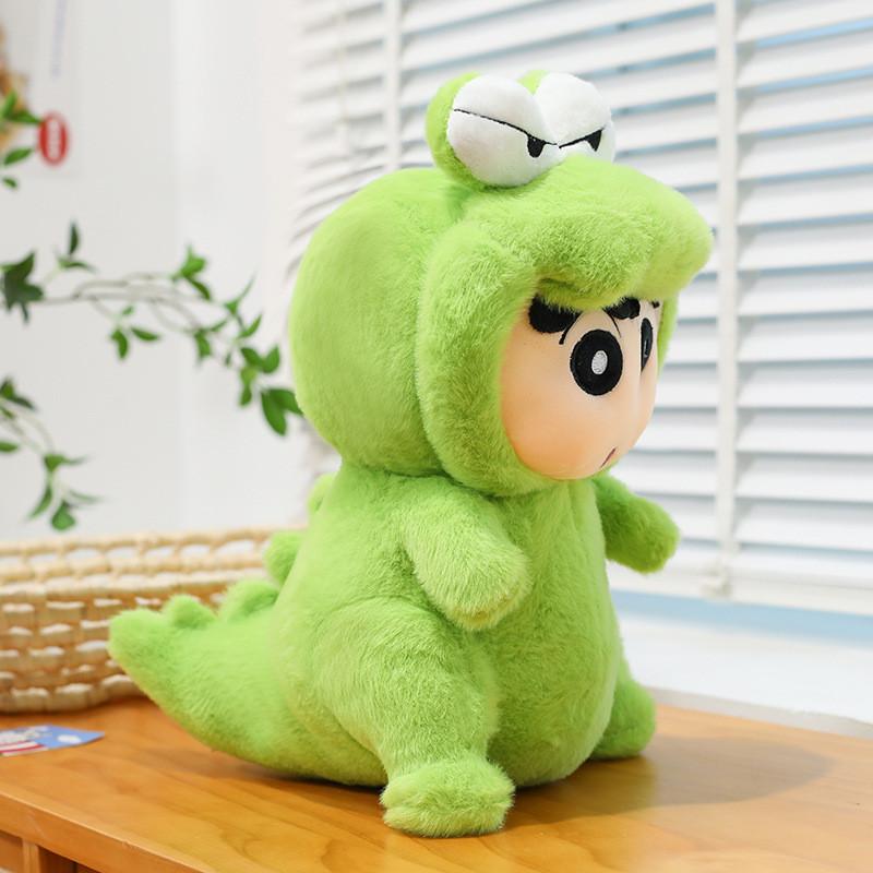 Crayon Shinchan Plüschtier Kindergeschenk Kurzer Flor Baumwolle Für Jungen Und Mädchen Mit Krokodil-Design
