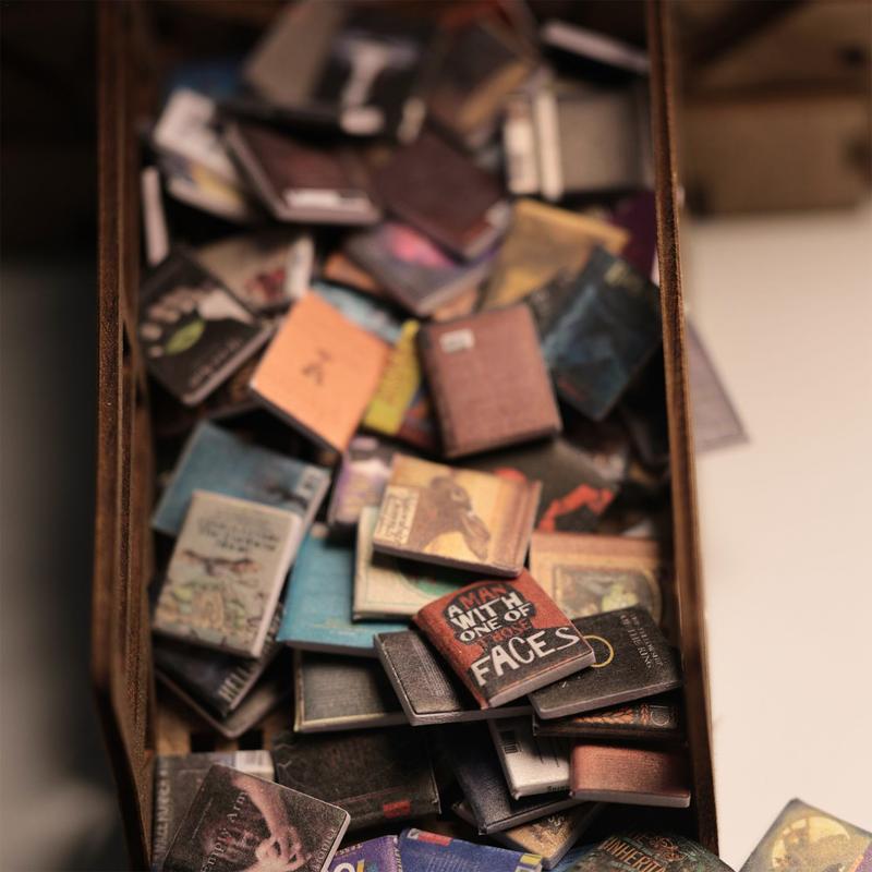 200pcs Mini Books Doll House Accessories Miniatures Book Decoration Dolls House Miniature Accessory For Living Room Study Room
