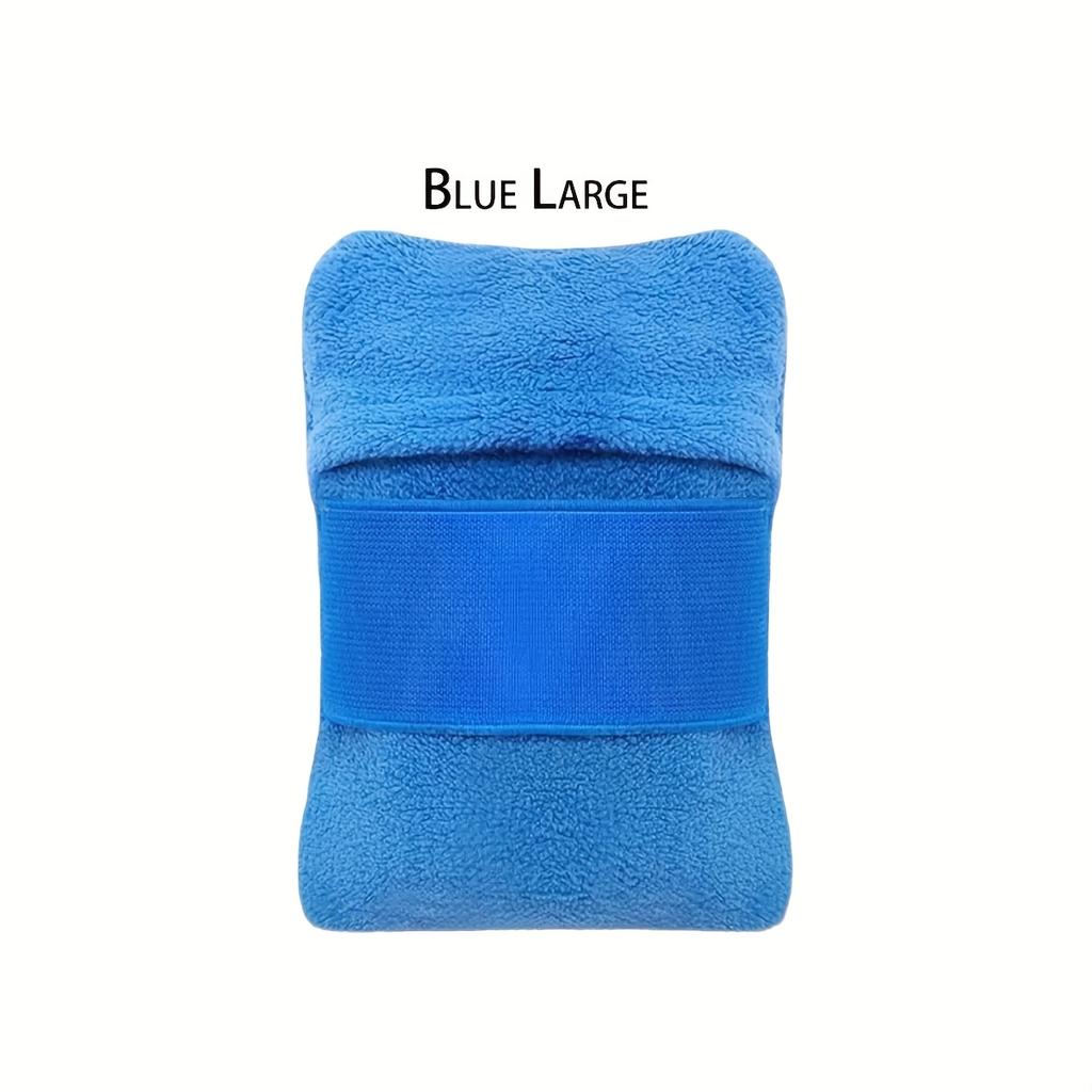 Pelusa de Superficie Suave, Borde de Bloqueo Seguro, Guantes de Playa de Malla Transpirable - Ligeros, Patrón Tropical, Poliéster, Ideales para la Eliminación de Arena en Playas