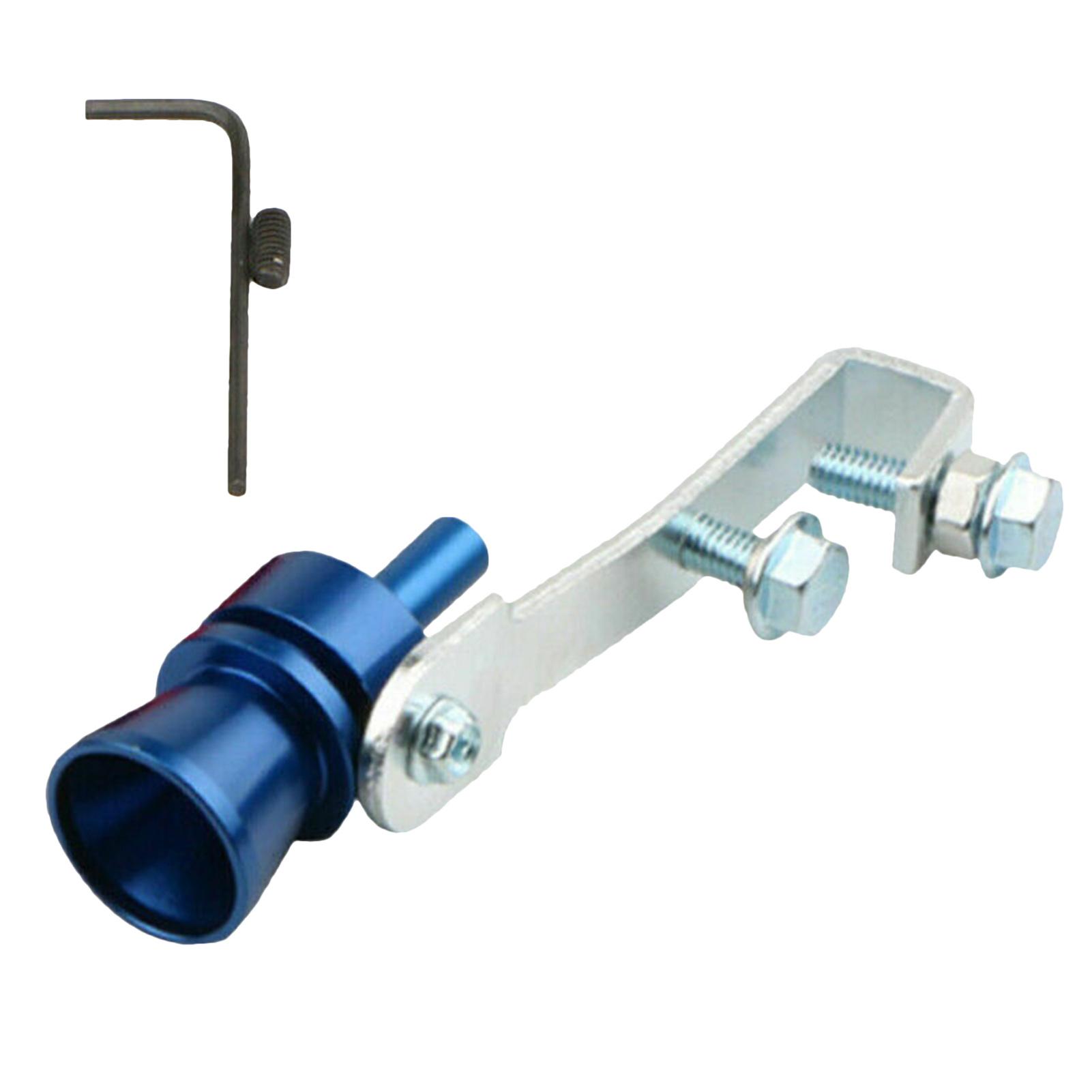 Свисток Турбины Звук Турбины Глушитель Выхлопной Трубы Симулятор Свистка Маленький Размер Алюминиевый Автомобильный Грохотатель Для Выхлопных Труб