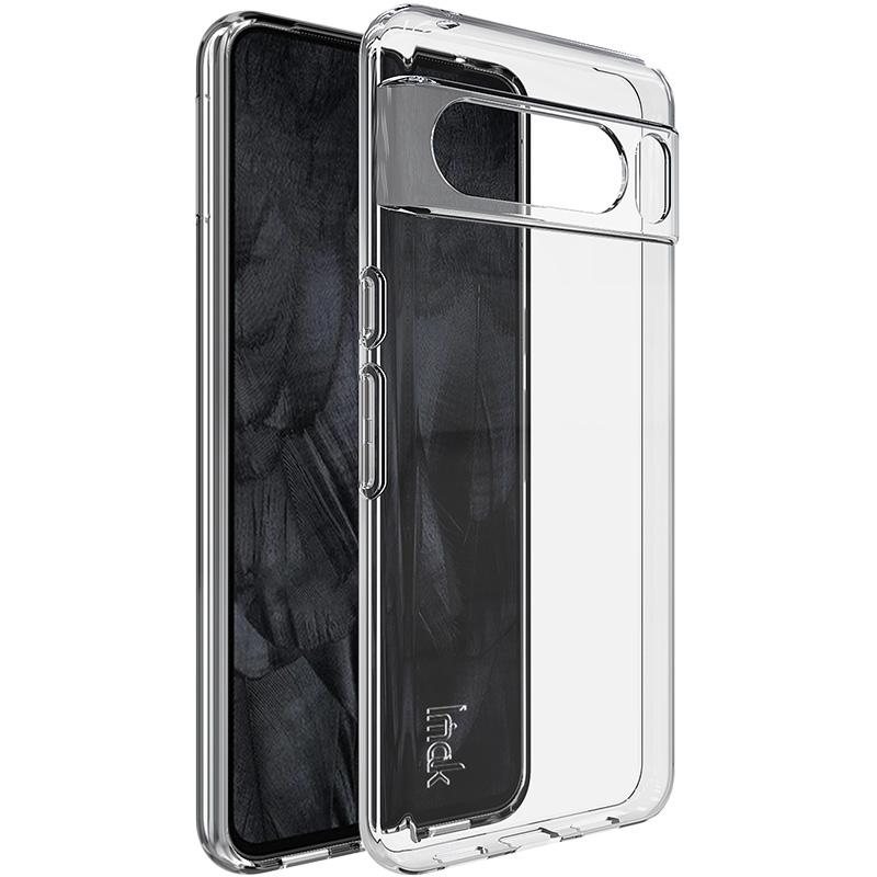 

IMAK UX-5 Series Back Protector Case for Google Pixel 8 Pro Crystal Clear TPU Shockproof Phone Cover Transparent