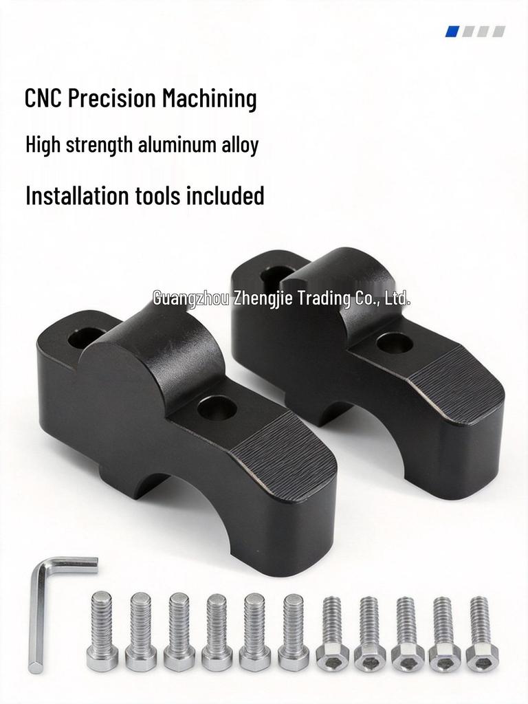 Fits Honda CB500SF: 26-Model Handlebar Riser and Rearward Shift Mount for Height Adjustment and Accessories.