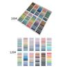 Multifunction Sticky Tabs Morandi Page Markers for Notebooks, MultiColored
