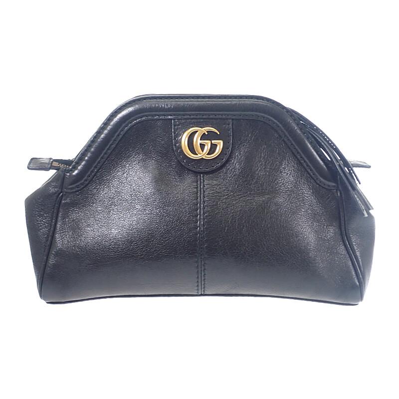 GUCCI  524620 Shoulder Bag black Calfskin Women