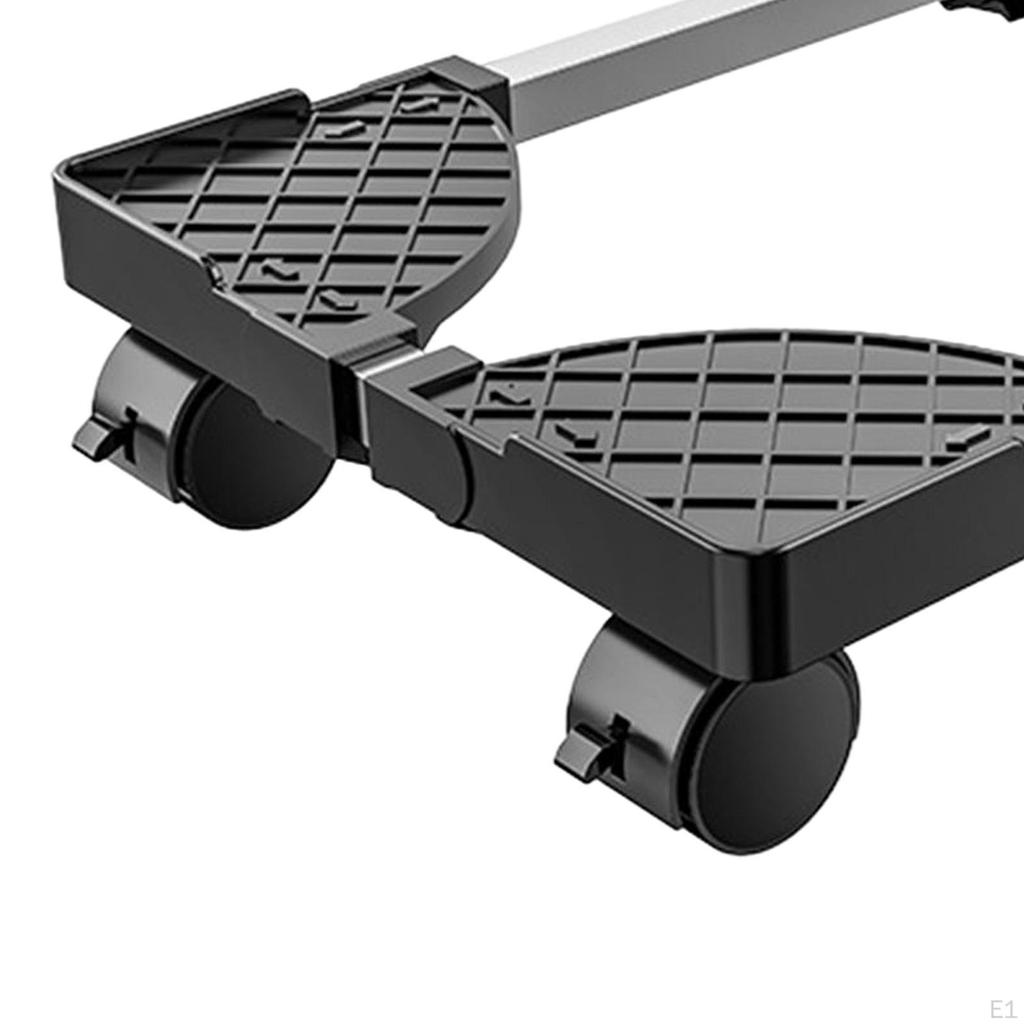 Computer Holder Desktop Stand Adjustable Mobile CPU for Floor Carpet