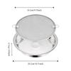 With Drainer Net Stainless Steel Oil Drain Pan Double-ear Handle Oil Drain Plate  Barbecue