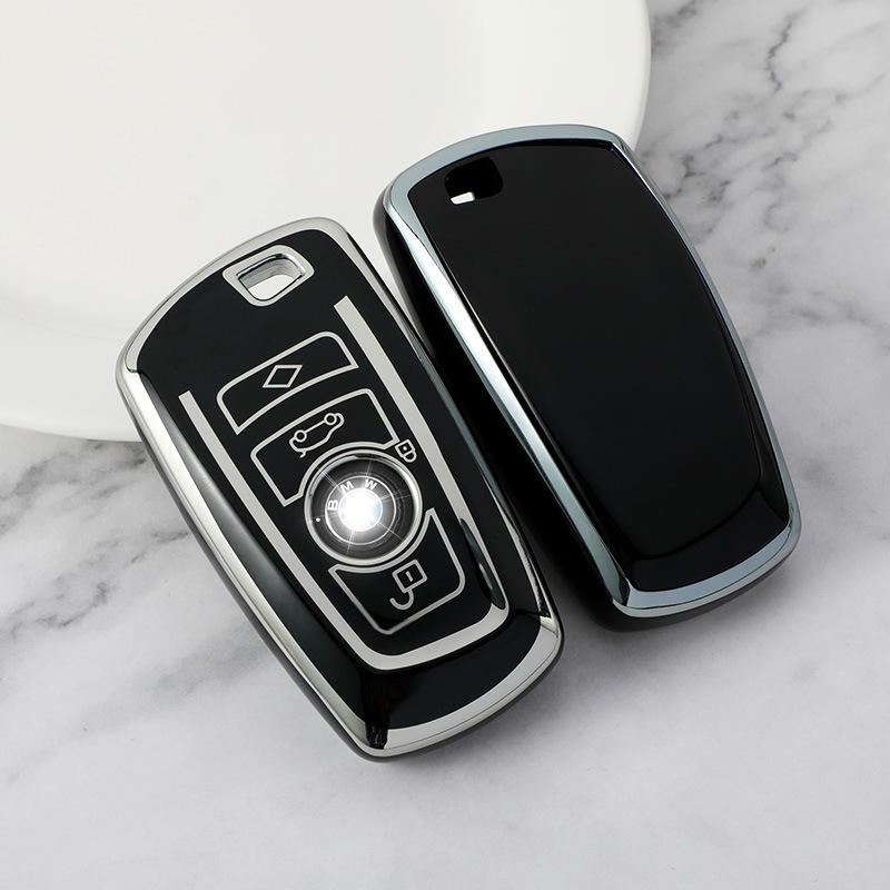 Neue Mode TPU Auto Smart Schlüssel Etui Hülle Für BMW 1 3 5 7 Serie X1 X3 X4 X5 F10 F15 F16 F20 F30 F18 F25 M3 M4 Geschützter Schlüsselanhänger Fob