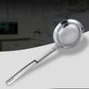 Stainless Steel Oil Skimmer Fine Mesh Wire Colander Strainer Flour Kitchen Spoon
