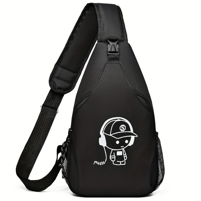 Men's Cycling Backpack, Fashiable Cross-body Bag, Lightweight Shoulder Bag, Suitable for Business Use