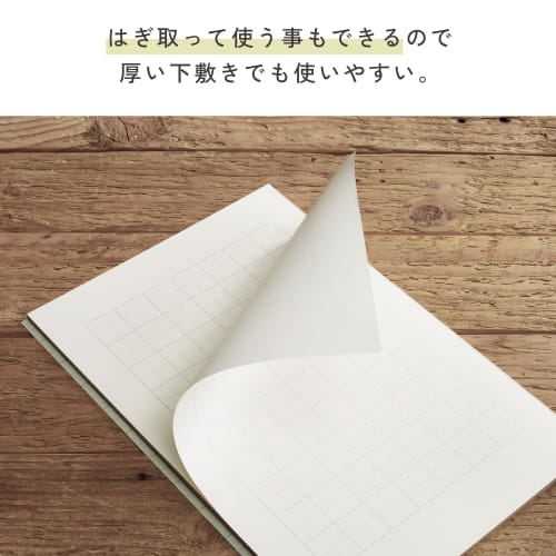 KOKUYO Notebook Pen Lettering Exercise Book B5 20mm Grid 3 Divisions with Dots AGray-PJ735ST20