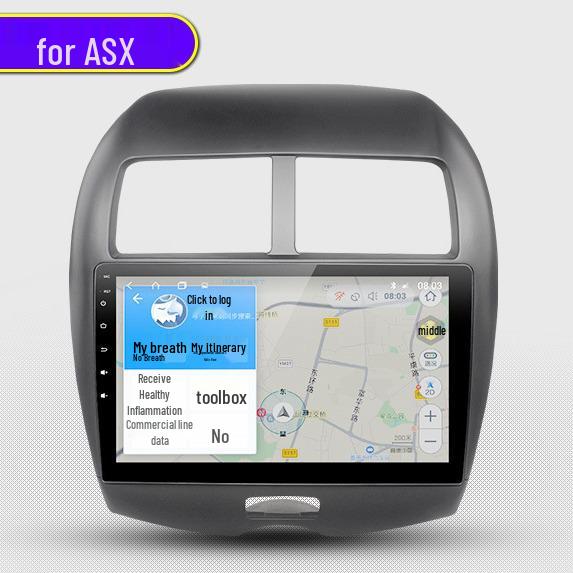 Mitsubishi ASX 2013-2018 Android Smart Navigation and Reversing Screen Console