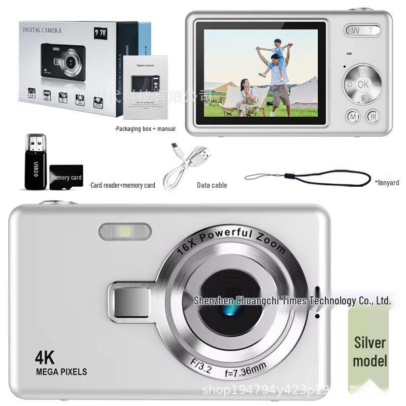 Cross-Border HD Mini Digital Camera for Students & Children's Photography
