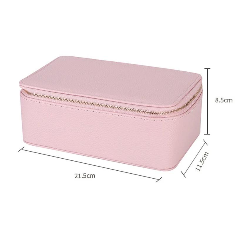 Travelling Jewelry Box Modern Luxury Portable Creative Small Pouch Bag Necklace Organizer Trinkets Storage Boxes Jewelry Display Ornaments Bags Gift