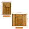 Expandable Kitchen Drawer Organizer, Organizer Tray Multifunctional for Office Desk Kitchen Organizer and Storage