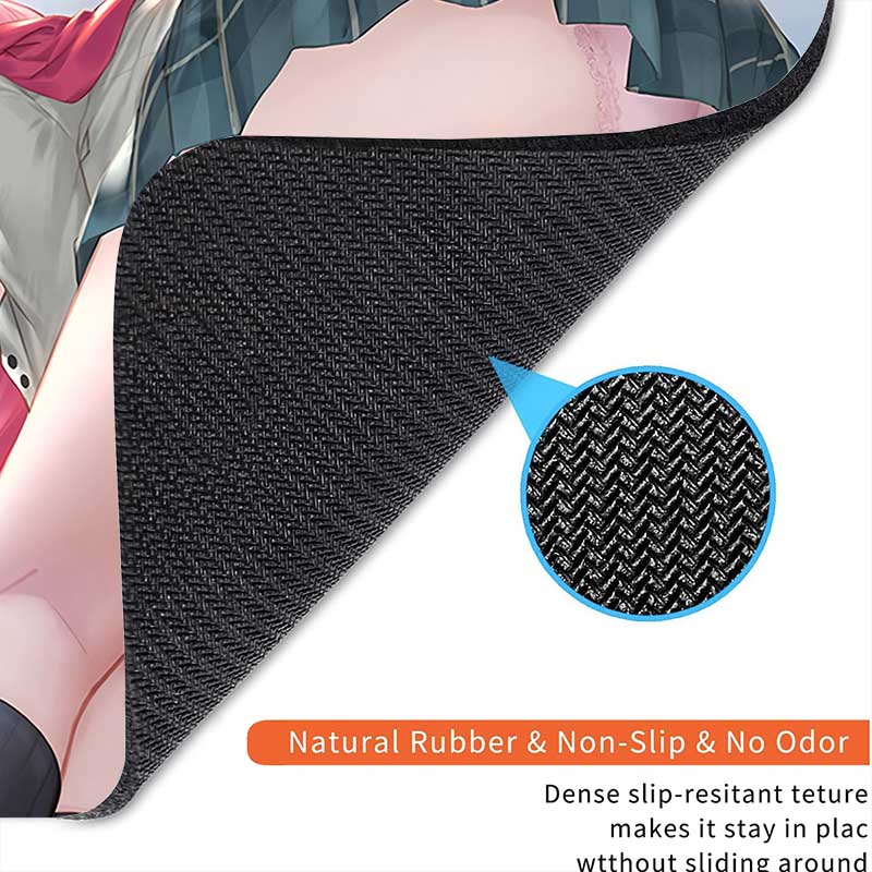 Anime Kawii Standard Mouse Pad D_DARLING in the F_FRANXX Zero Two Gamer Small Mousepad Travel Mouse Mat Non-Slip Mousemat