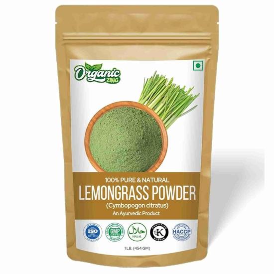 

Органический порошок лемонграсса Zing – Ароматная цитрусовая трава для супов, карри, чаев и оздоровления - 454 г / 16 унций