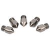 5Pcs 3D Printer Nozzle Set for MK8 1.75mm Consumables 0.2‑1.0mm Hardened Steel Accessories0.4mm