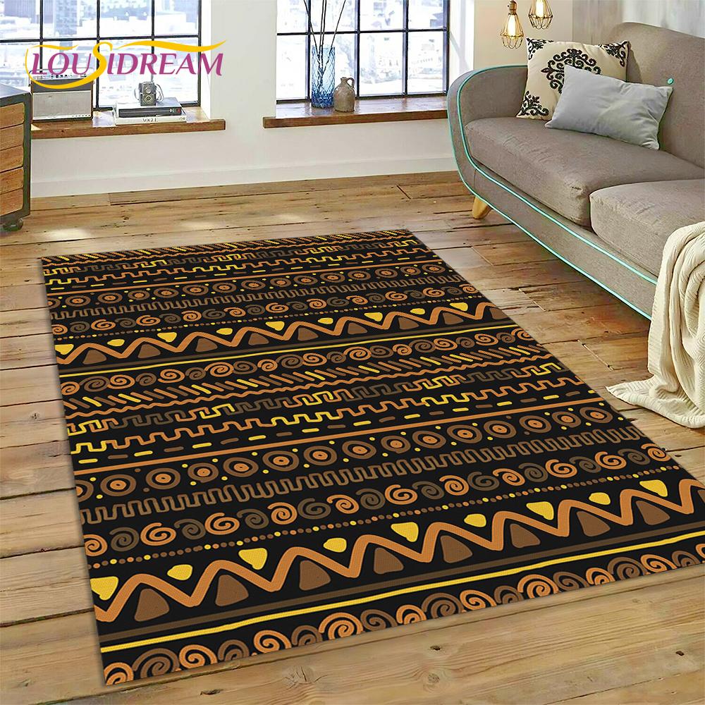 Bohemia Nordic Celts Turkish Series Carpet Rug for Home Living Room Bedroom Sofa Doormat Decor,kid Area Rug Non-slip Floor Mat